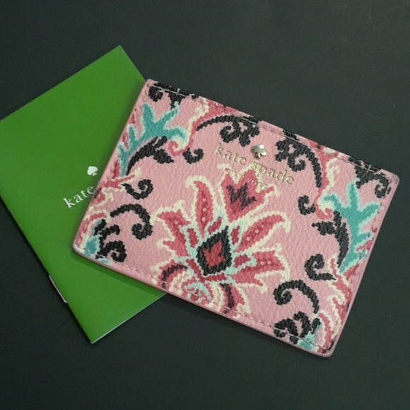 ♤ Kate Spade Card Wallet Limited Edition ♤ - Picture 1 of 6